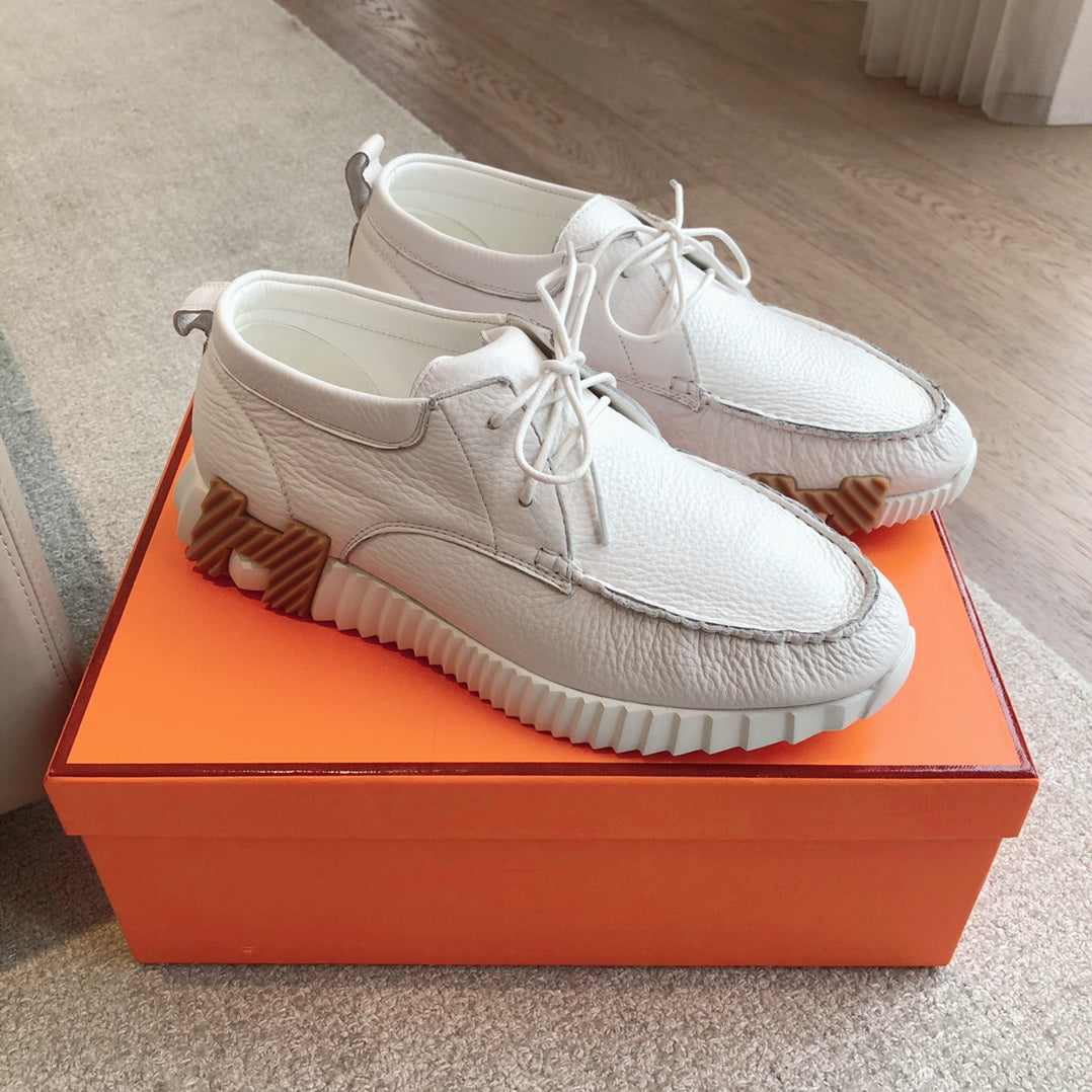 HM Men's Increase Sneaker White Cowhide 204372