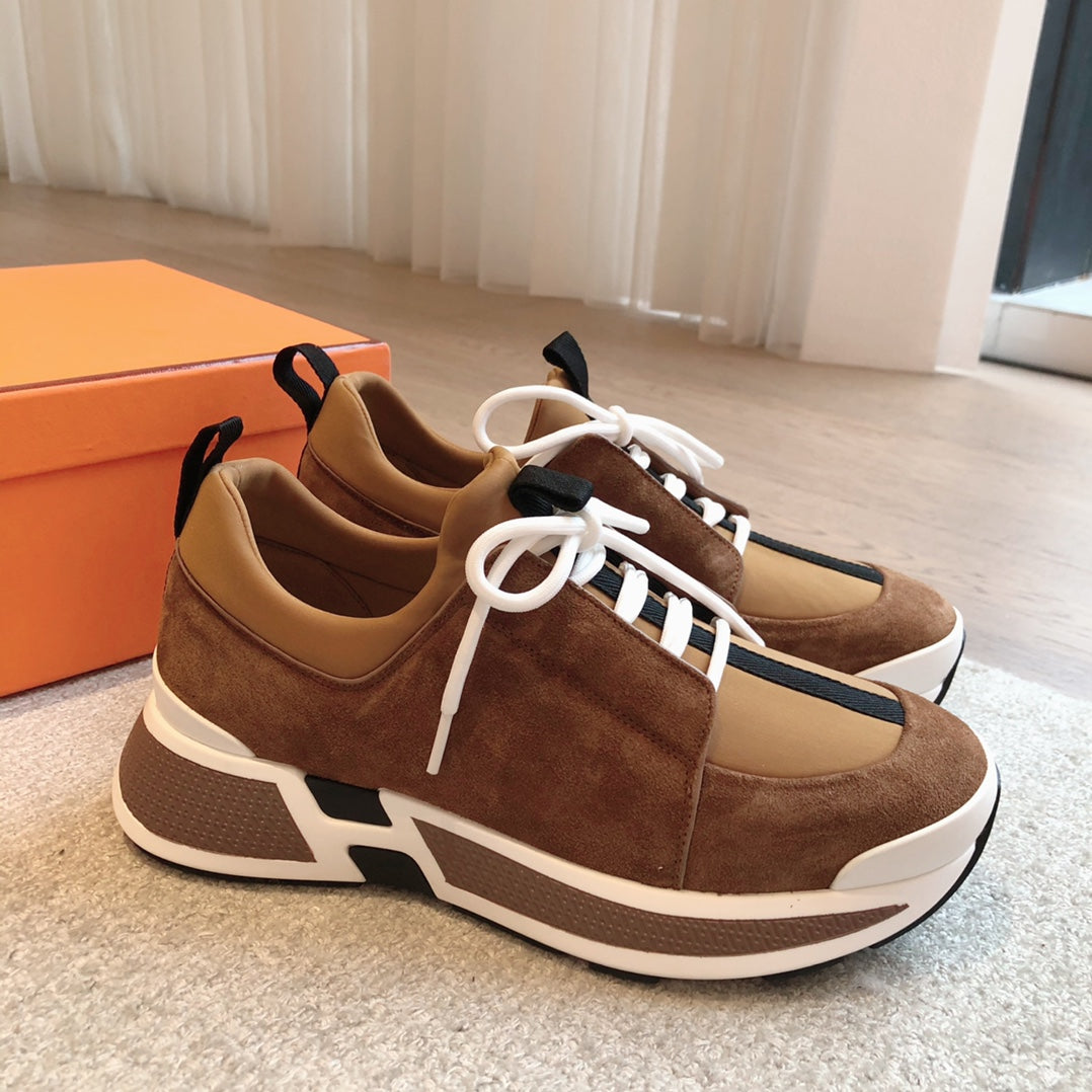 HM Just Sneaker Brown Suede