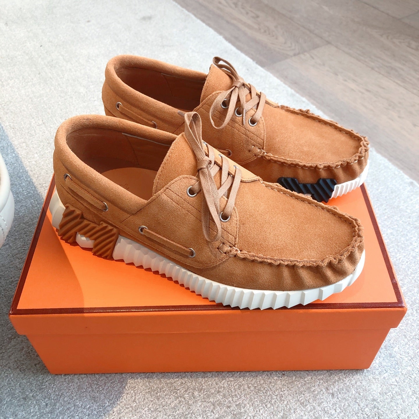 HM Men's 25 Ketch Sneaker Tan Suede 639269
