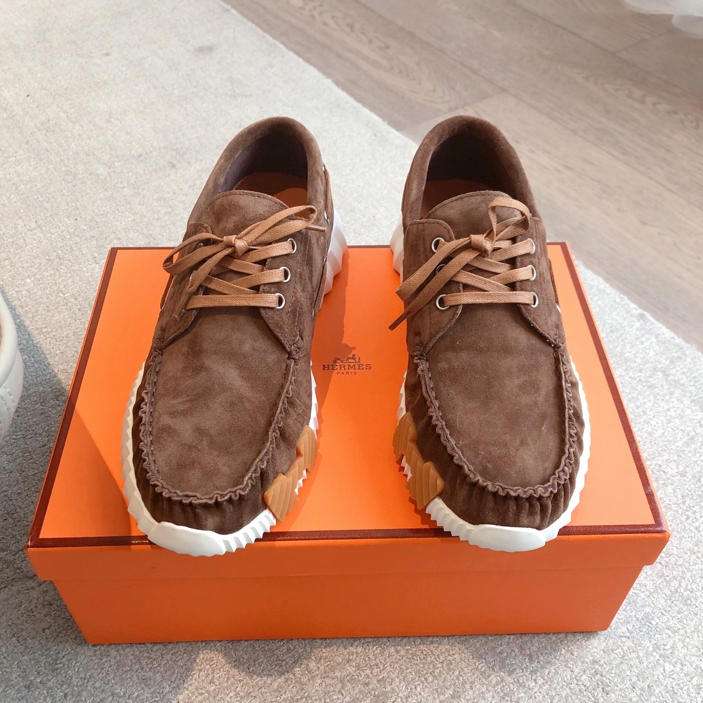 HM Men's 25 Ketch Sneaker Brown Suede 639268