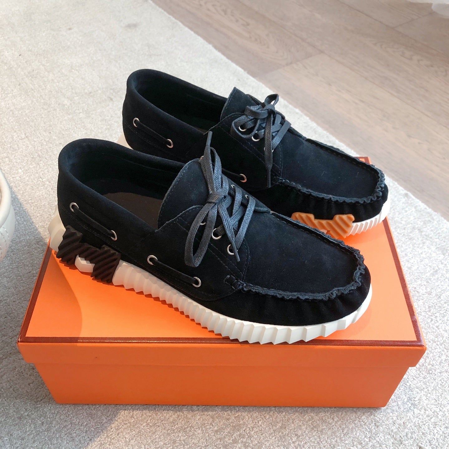 HM Men's 25 Ketch Sneaker Black Suede 639270