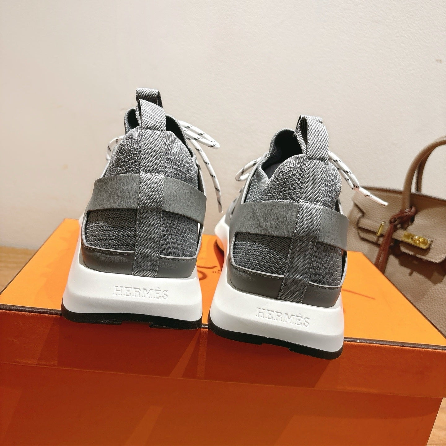 HM 25 Katana Sneaker Grey Calfskin 353498