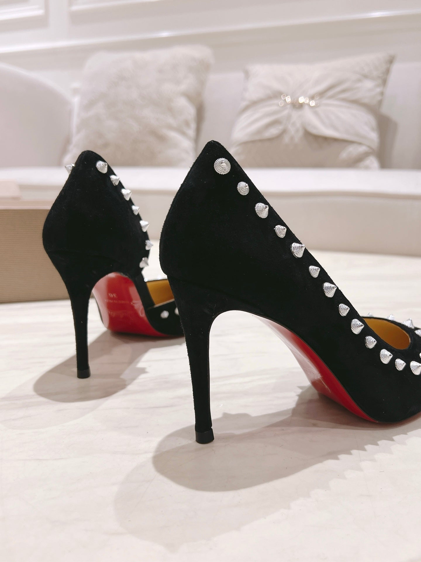 CL 25 Iriza Pumps 8.5cm Black Suede 314901