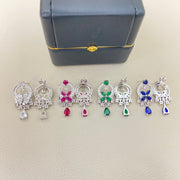 Graff New Popular Colorful Tassel Butterfly Earrings