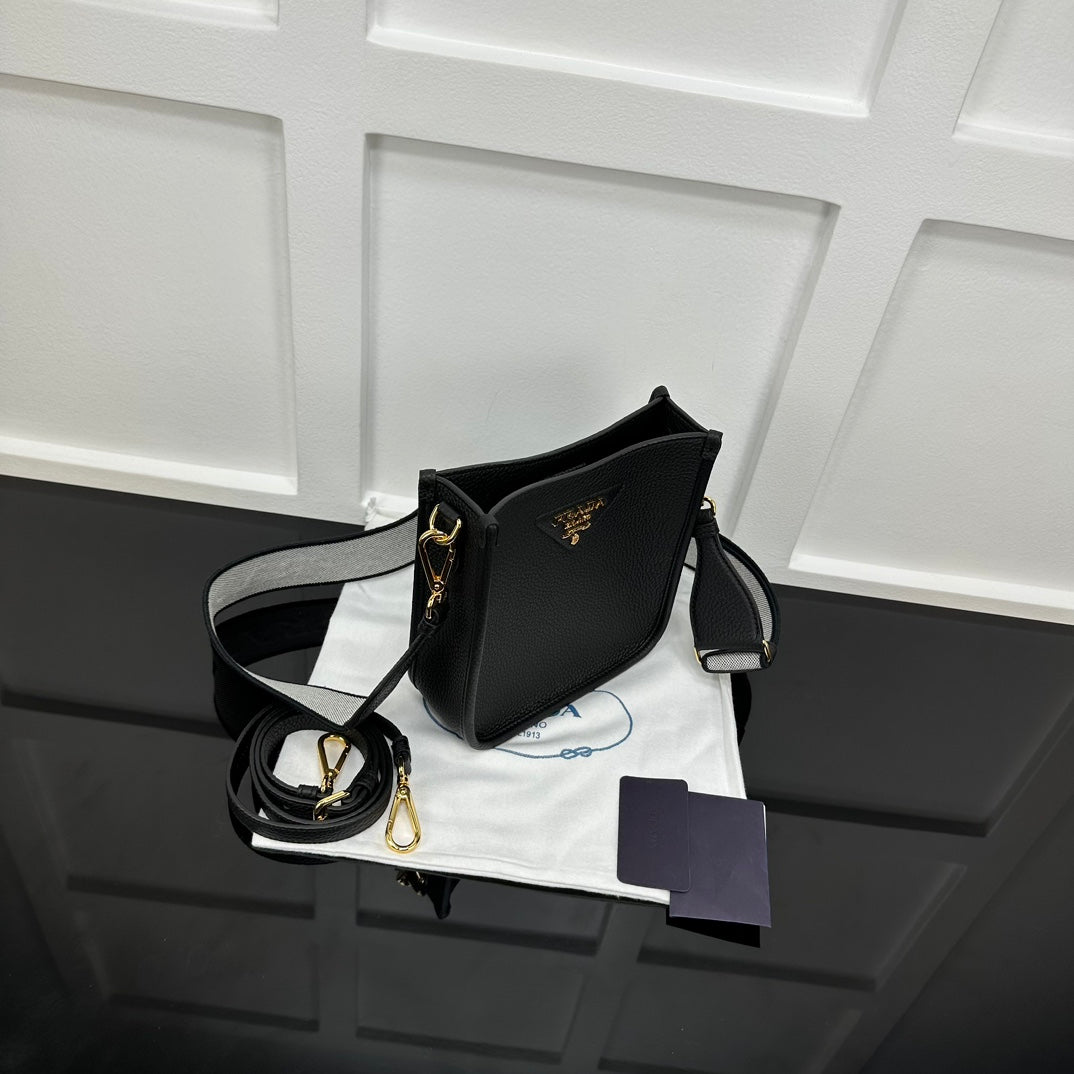 Prada 2026 Mini Shoulder Bag 20cm Calfskin
