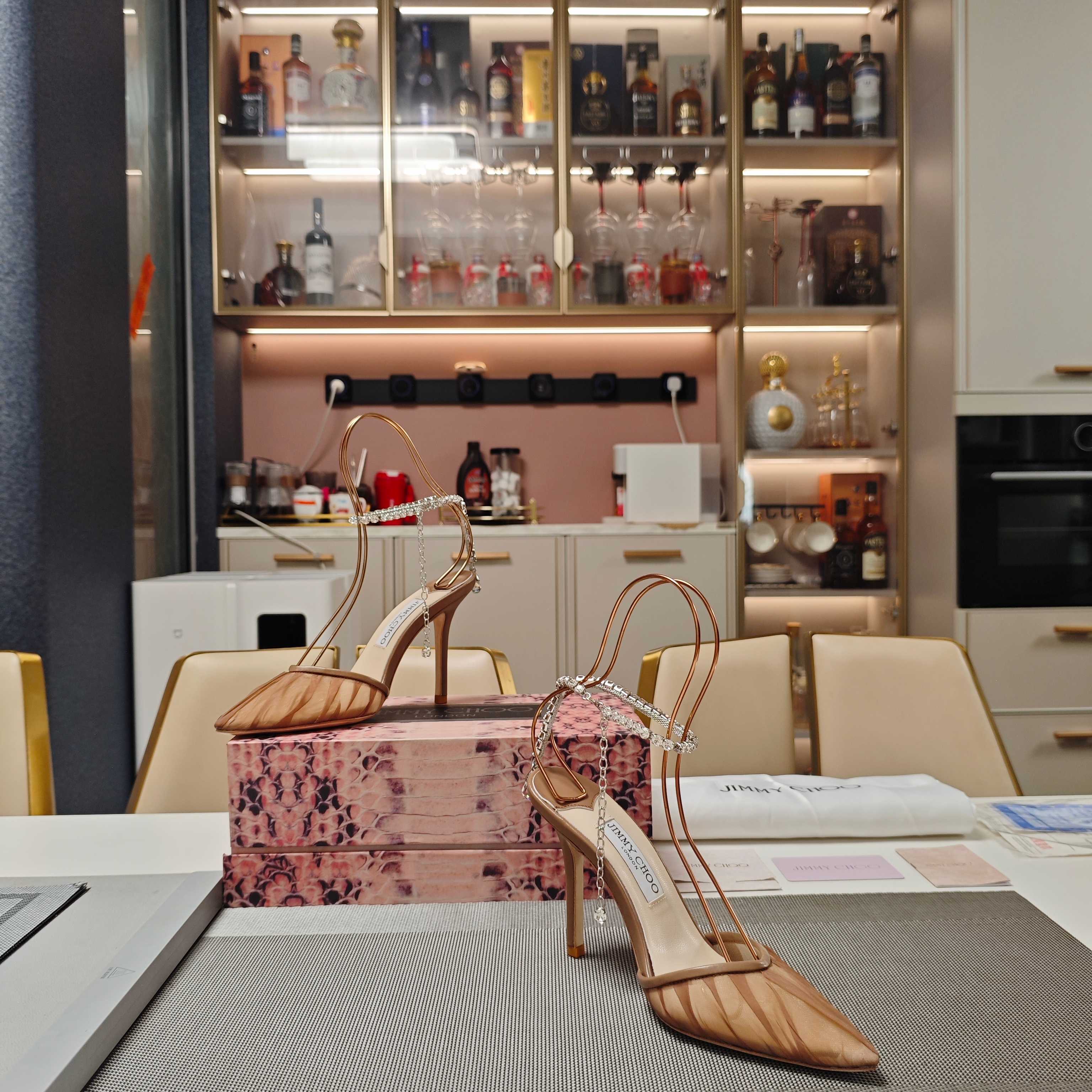 Jimmy 25 Seada 100 Pump Tan Brown Cowhide 240050