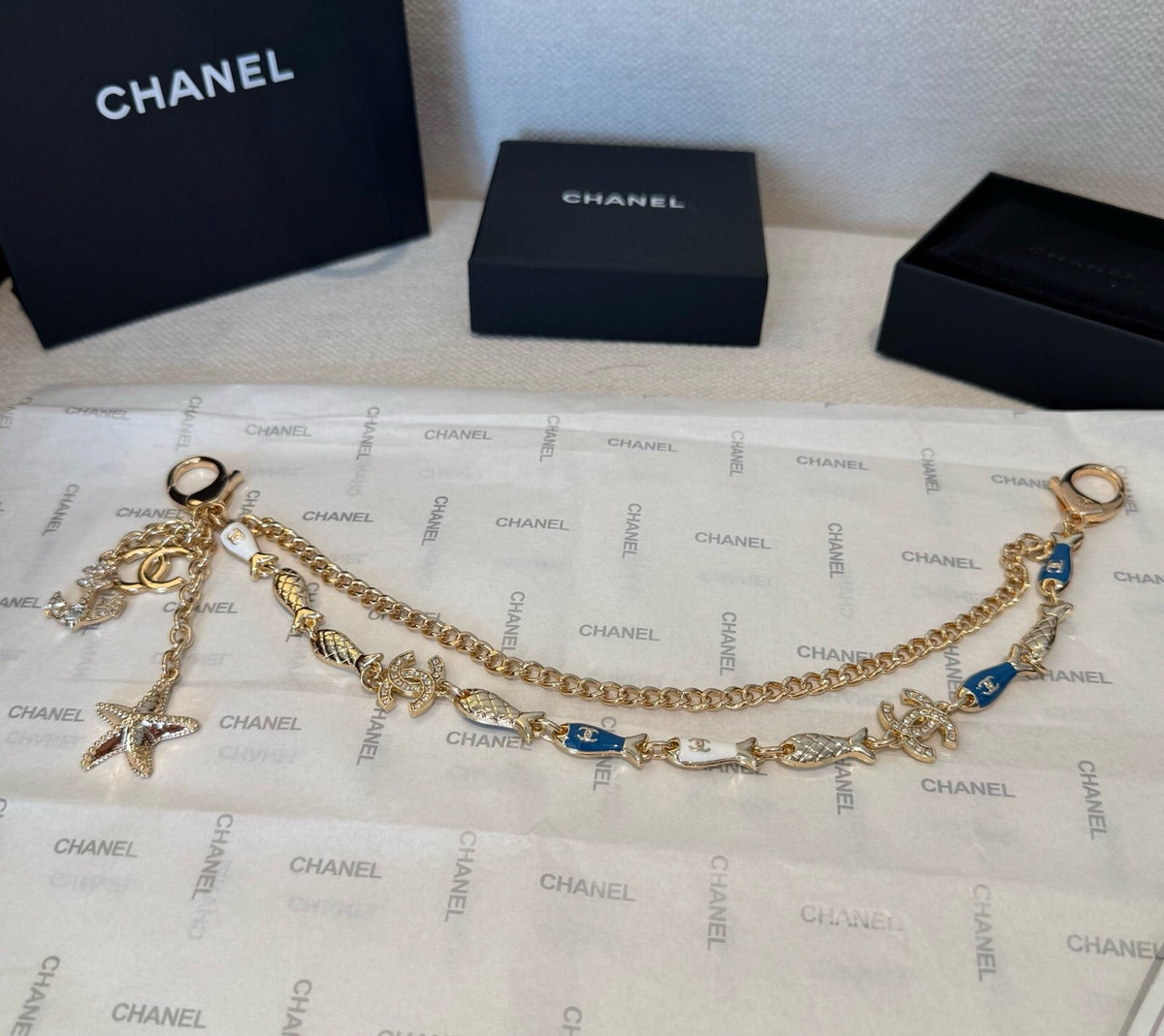 Chanel Marine Motif Bag Charm 546176