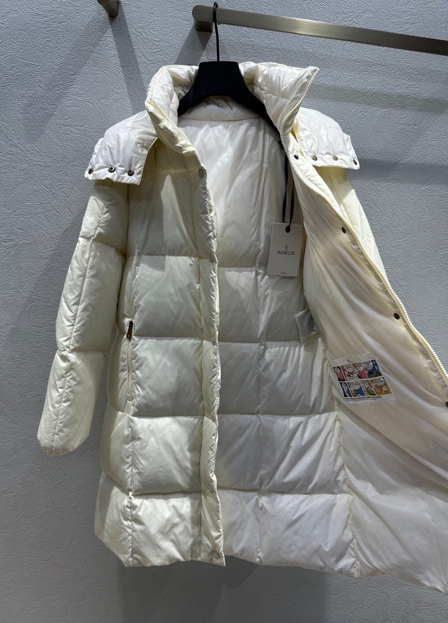 MC 2025 Jacket Cream White Polyester