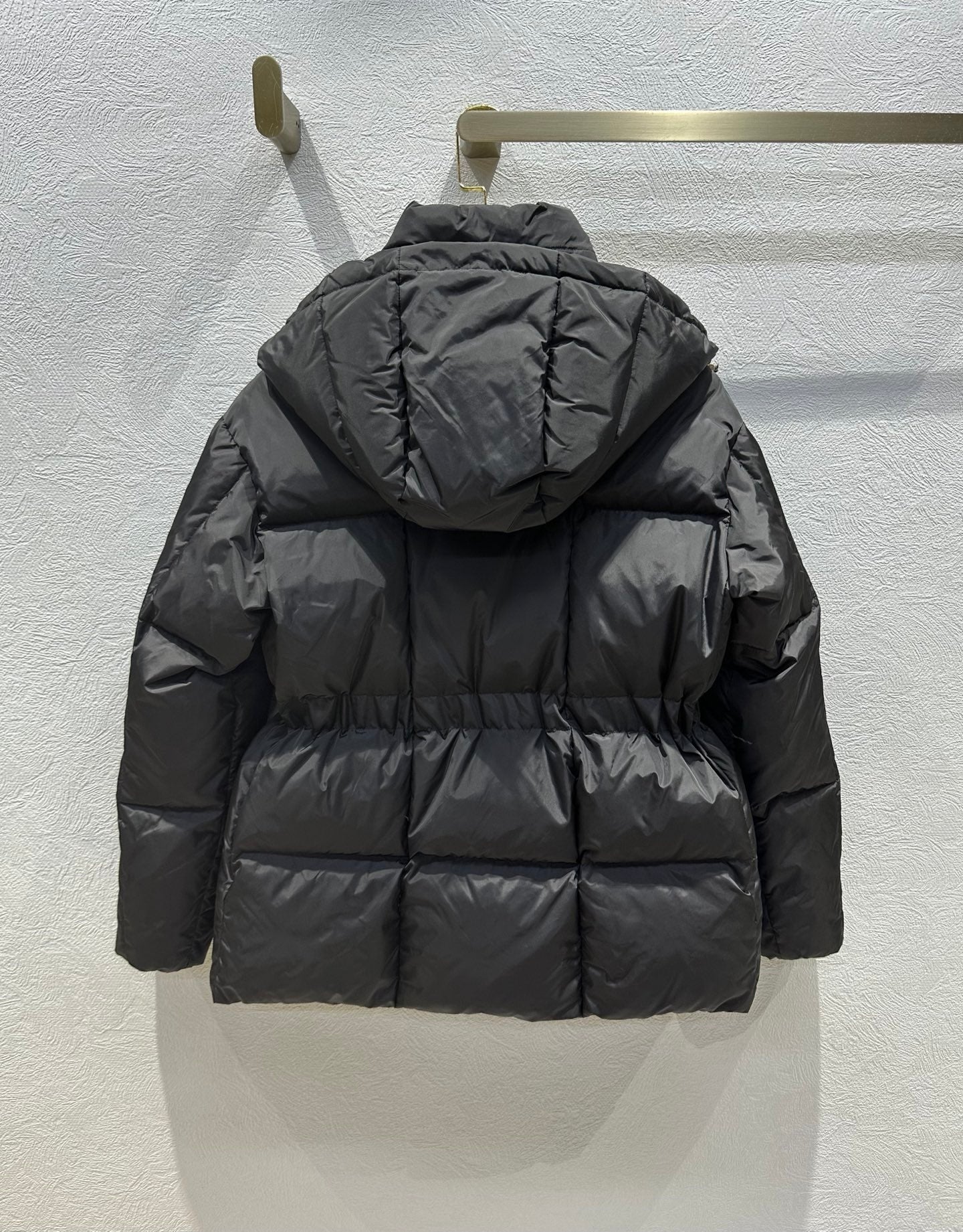 MC 2025 Agneux Down Jacket Black Beige Polyamide