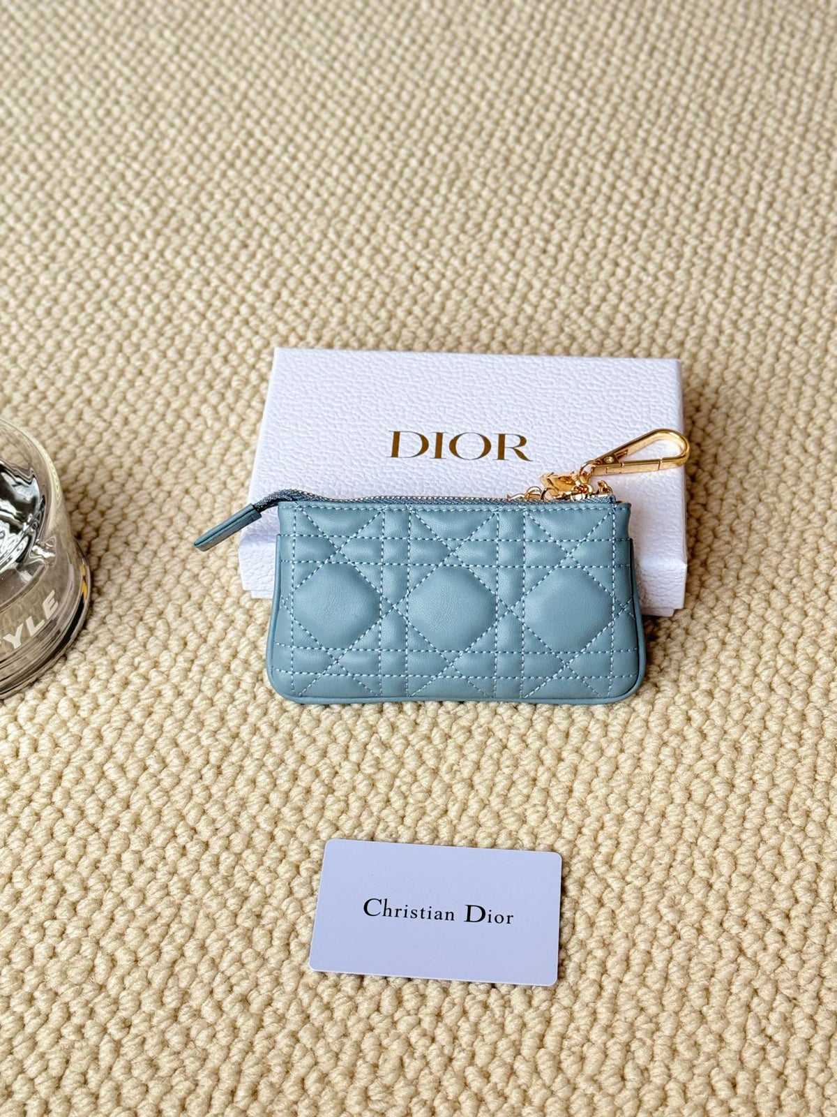 Dior 2026 Key Pouch 14.5cm Lambskin