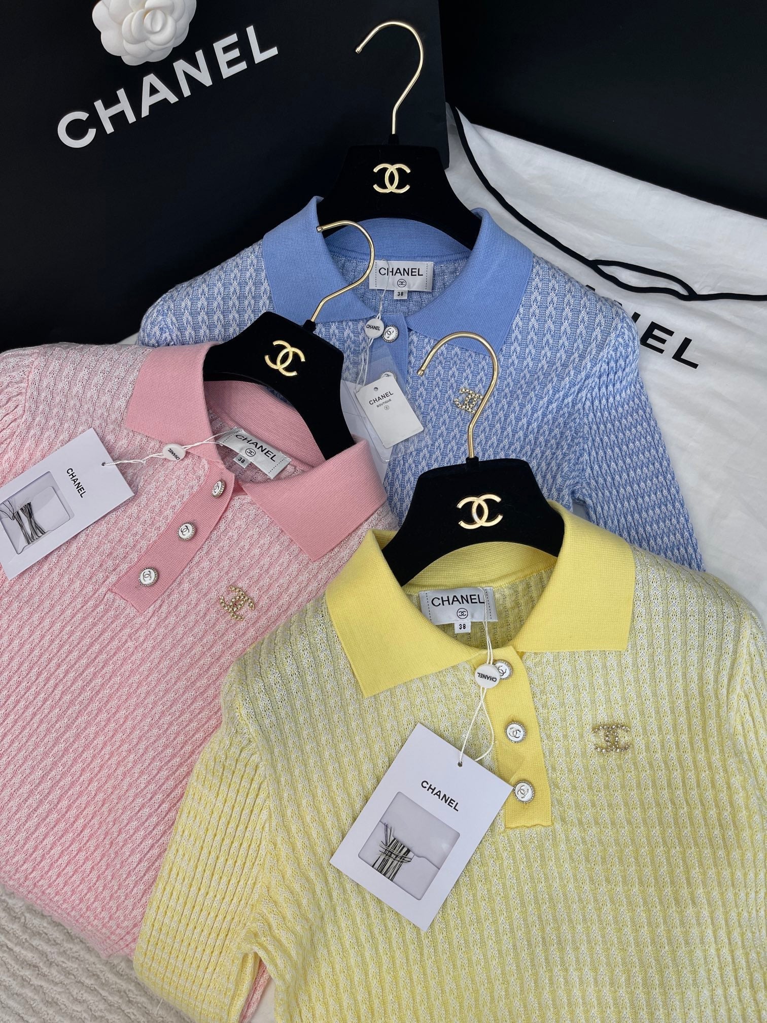 CC 25 Polo Collar Wool Tencel Nylon