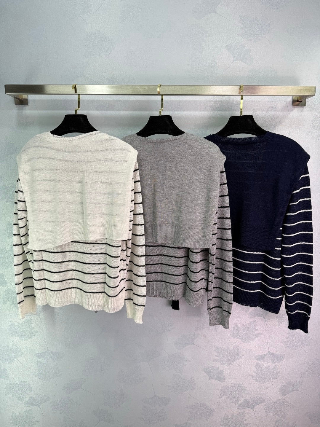 Miu Miu 25 Striped Knit Sweater Scarf 288654