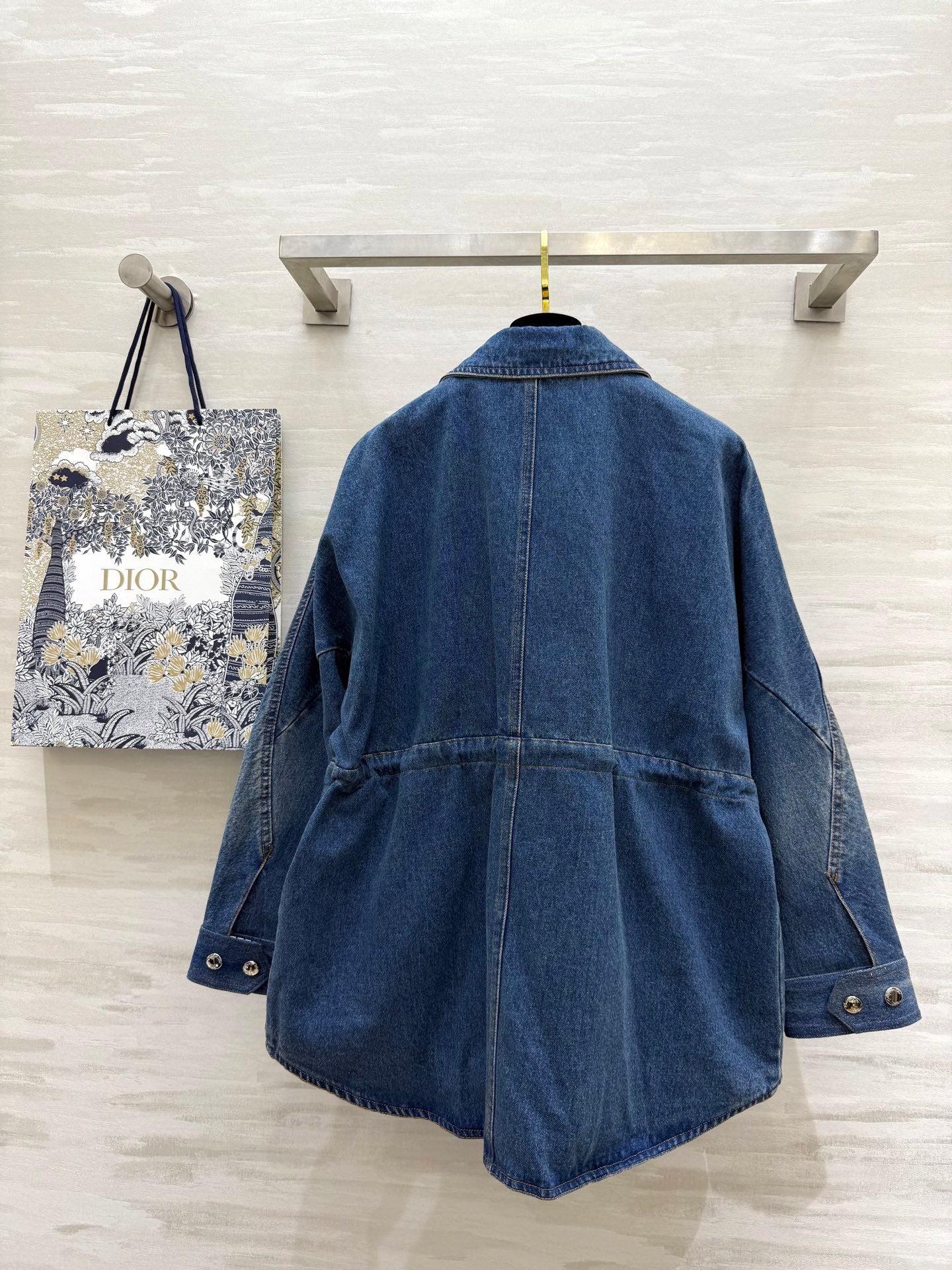 CD 25 Denim Jacket Blue Cotton