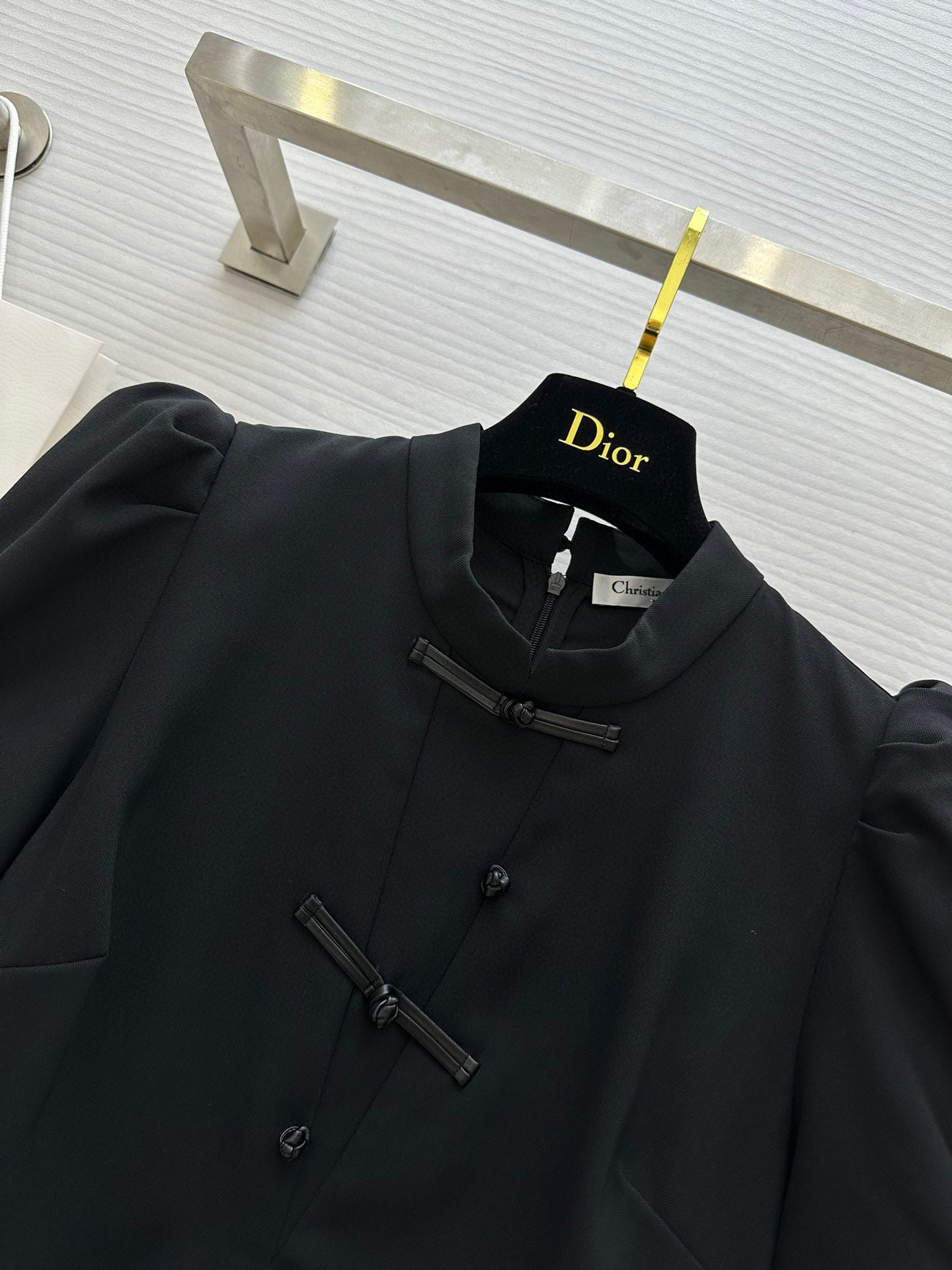 CD 25 Dress Black Cotton