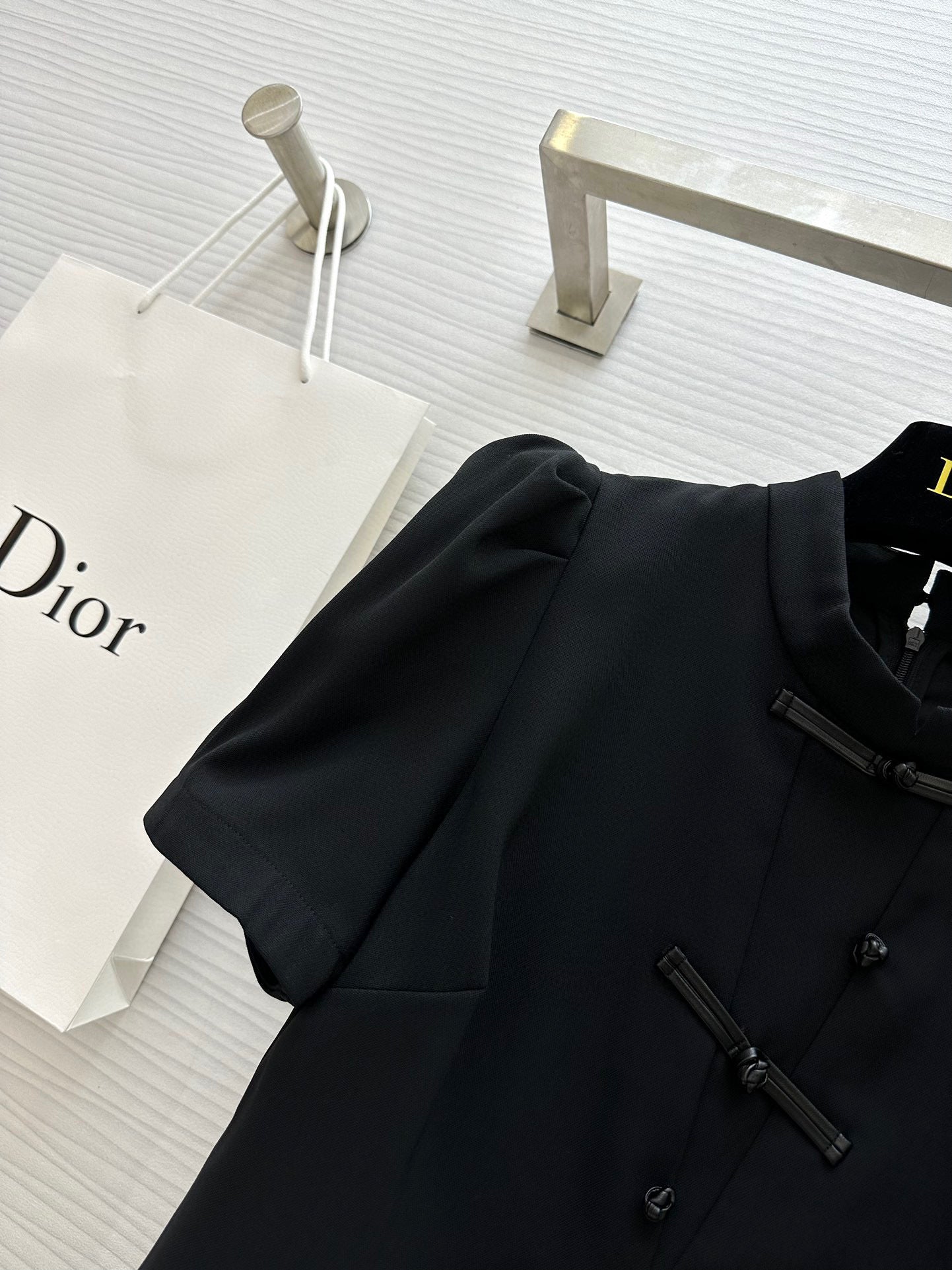 CD 25 Dress Black Cotton