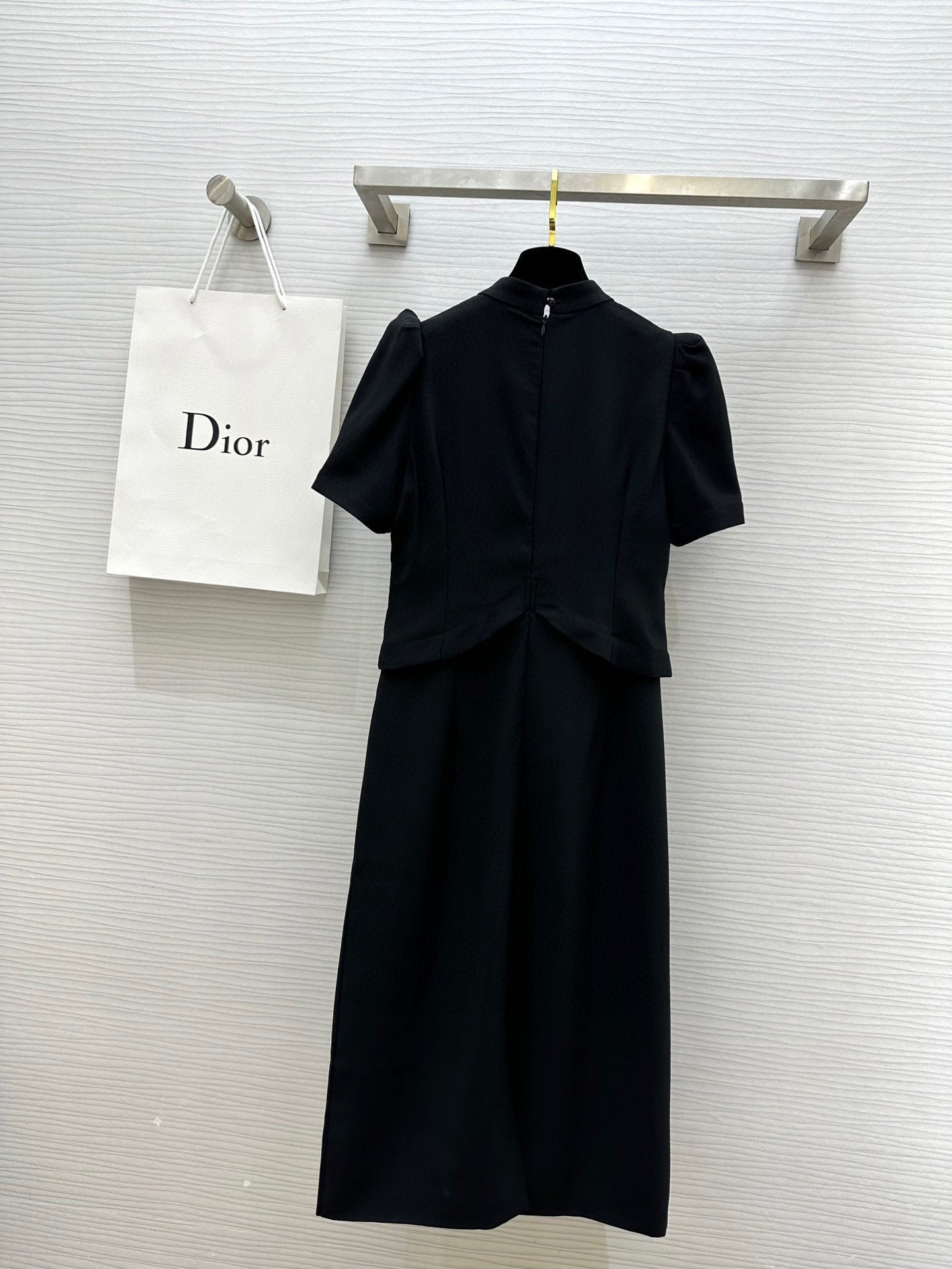CD 25 Dress Black Cotton