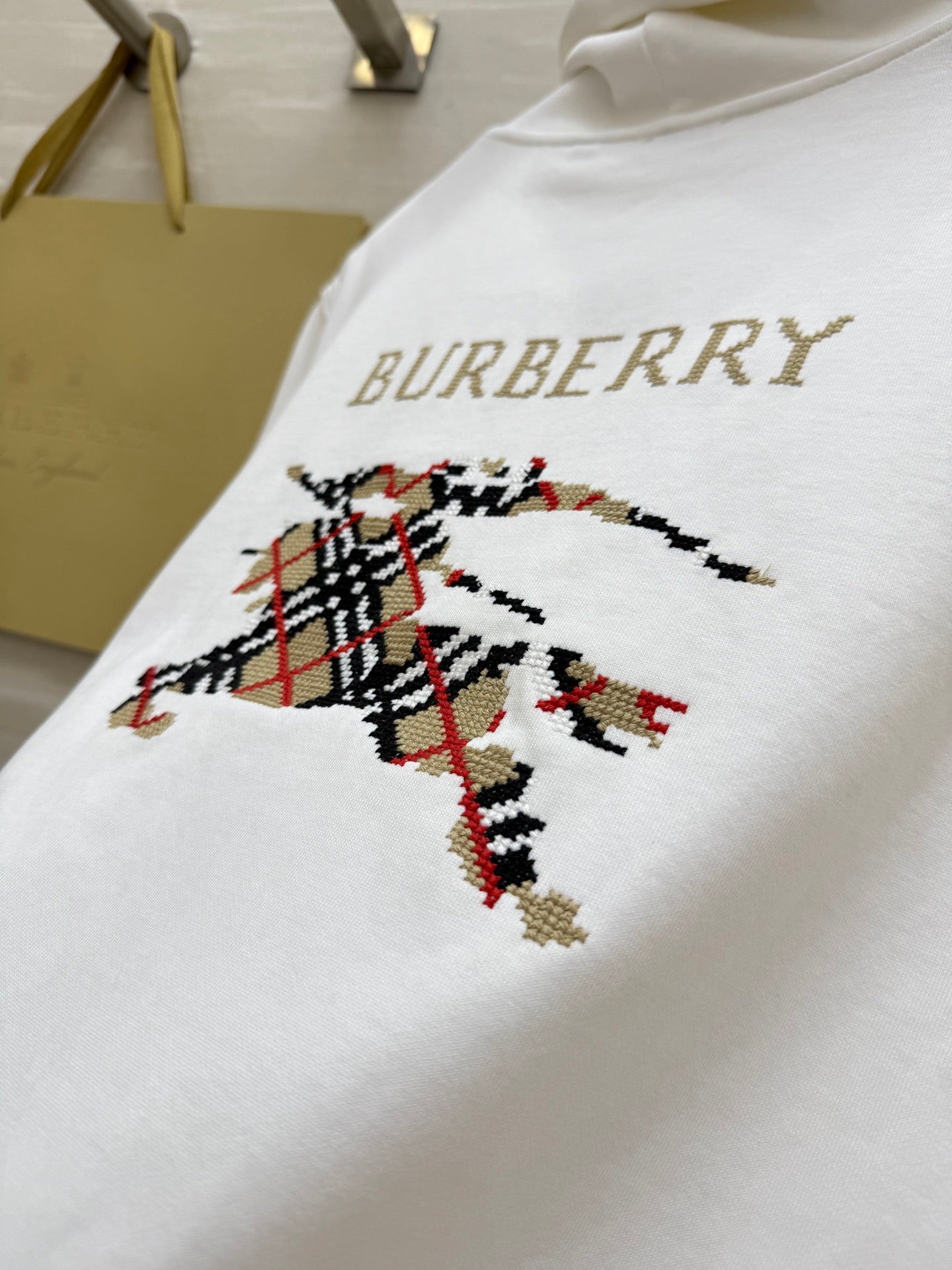 Bur 25 Hoodie White Wool