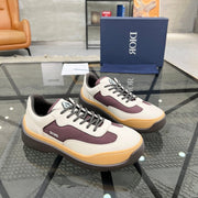 CD DEAN SNEAKER WHITE CALFSKIN