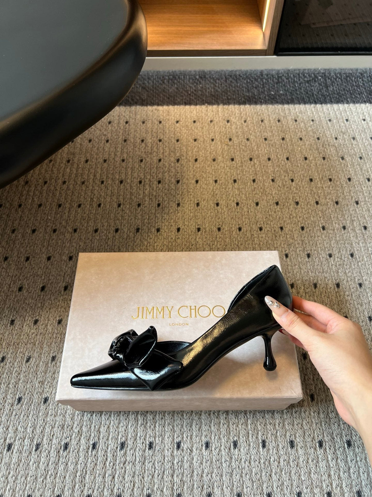 Jimmy Choo 2026 Issy Pumps 50mm Silk Leather 956226