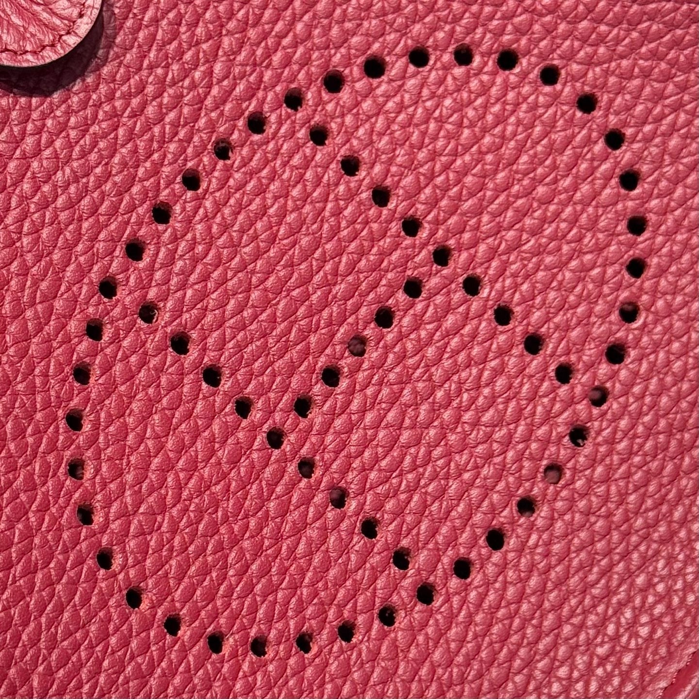 Hermes Evelyn 18 Bag Ruby Red Epsom Leather 255529