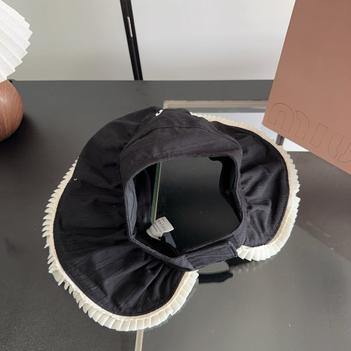 Miumiu Lace Hat Cotton 343600