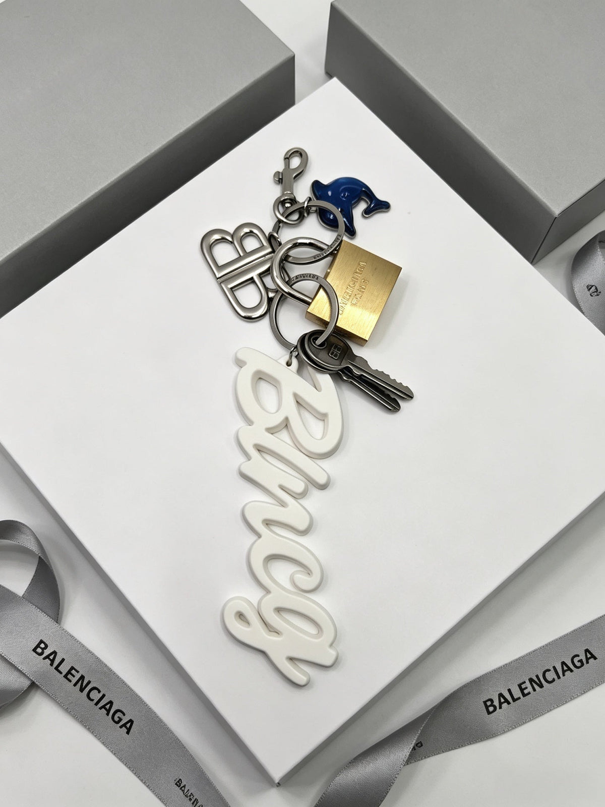 Balenciaga Keychain Charm