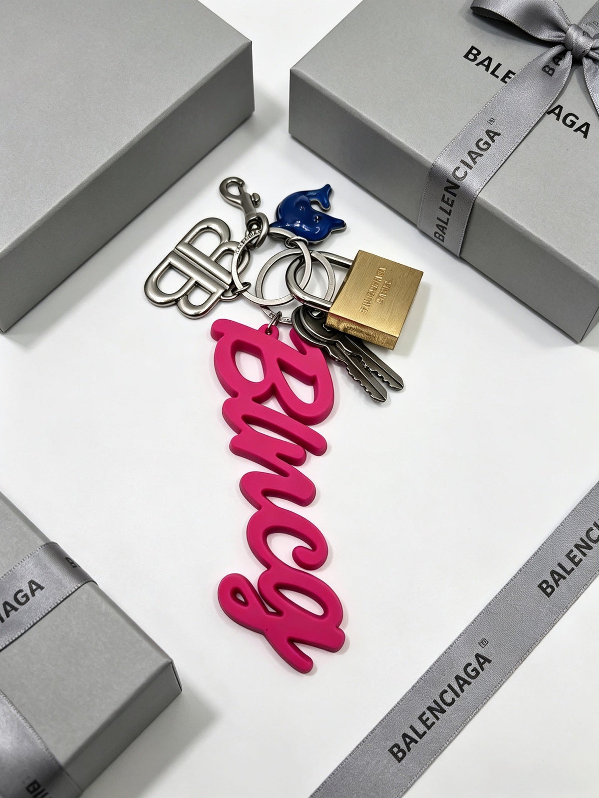 Balenciaga Keychain Charm