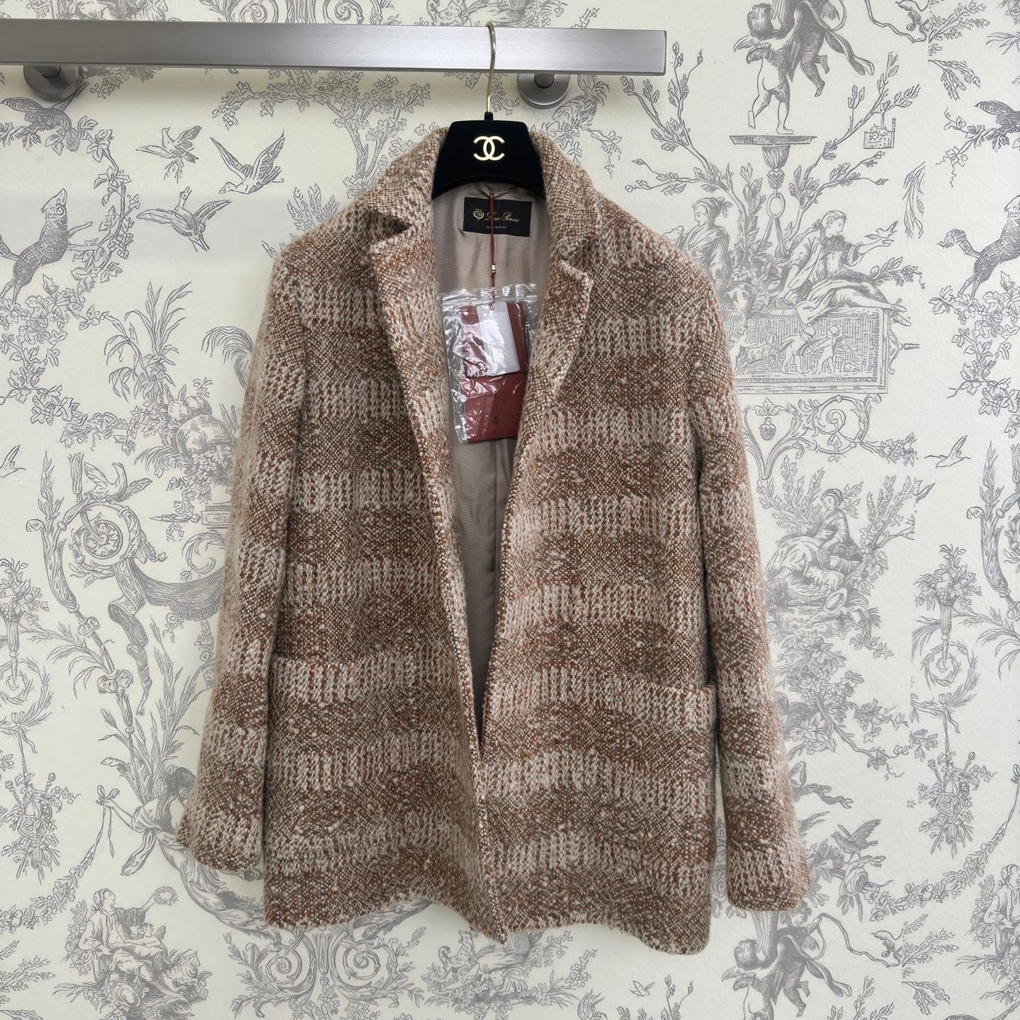 LP 25 Jacket Beige Brown Wool 306391