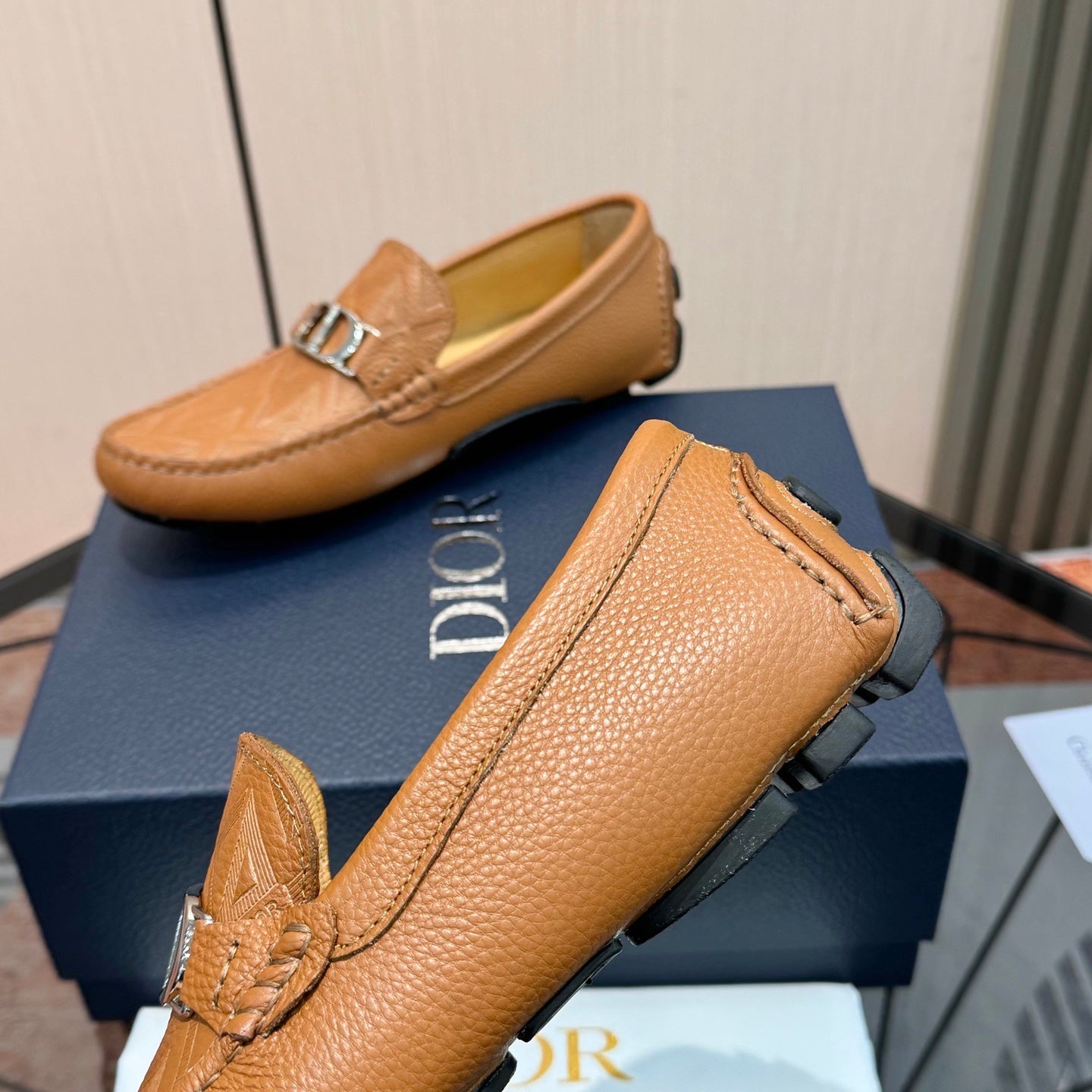 CD OdÃ©on Loafer Brown Calfskin 638585