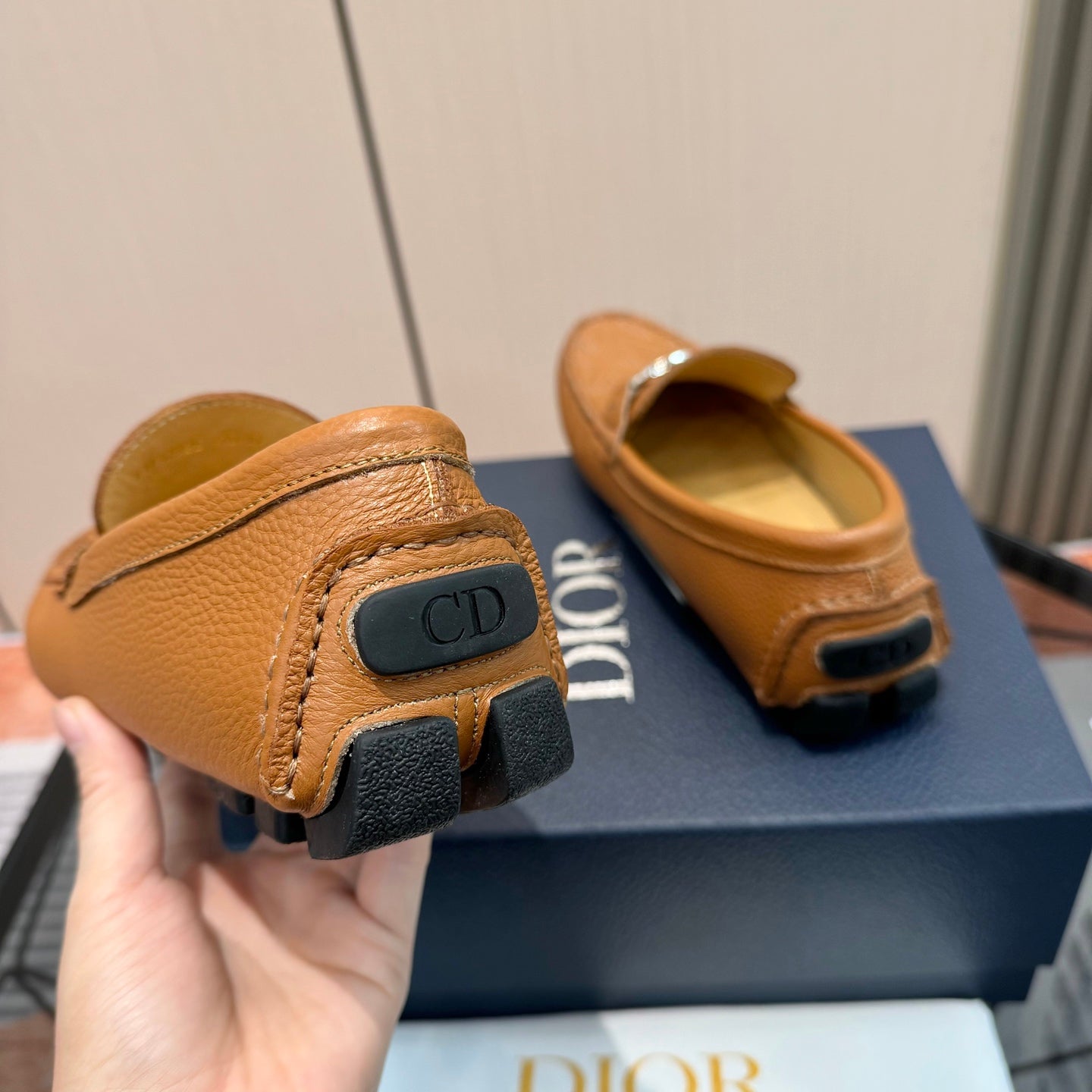 CD OdÃ©on Loafer Brown Calfskin 638585