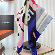 CC Square Scarf 90 CM In Colorful Silk Twill 177652