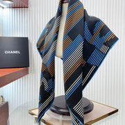 CC Square Scarf 90 CM In Colorful Silk Twill 190035