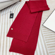 CC Scarf 180 CM In Red Wool 398266