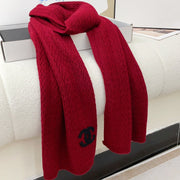 CC Scarf 180 CM In Red Wool 413762