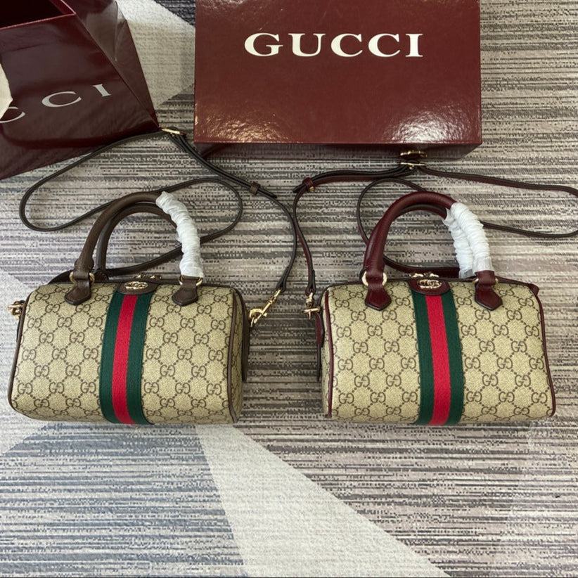 GG Ophidia Bag 21cm Canvas leather 339625