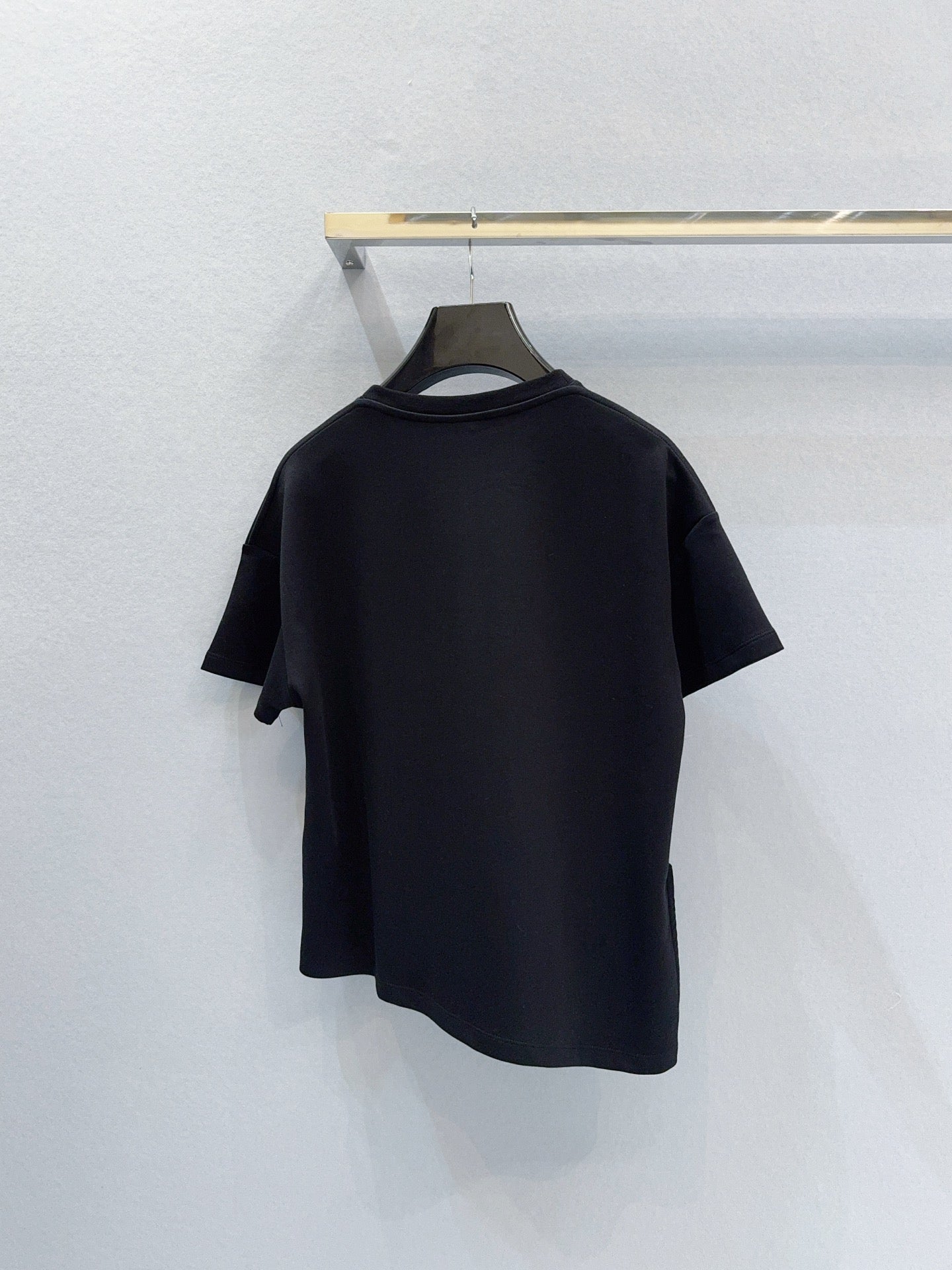 Loewe Slit T-shirt Black Cotton