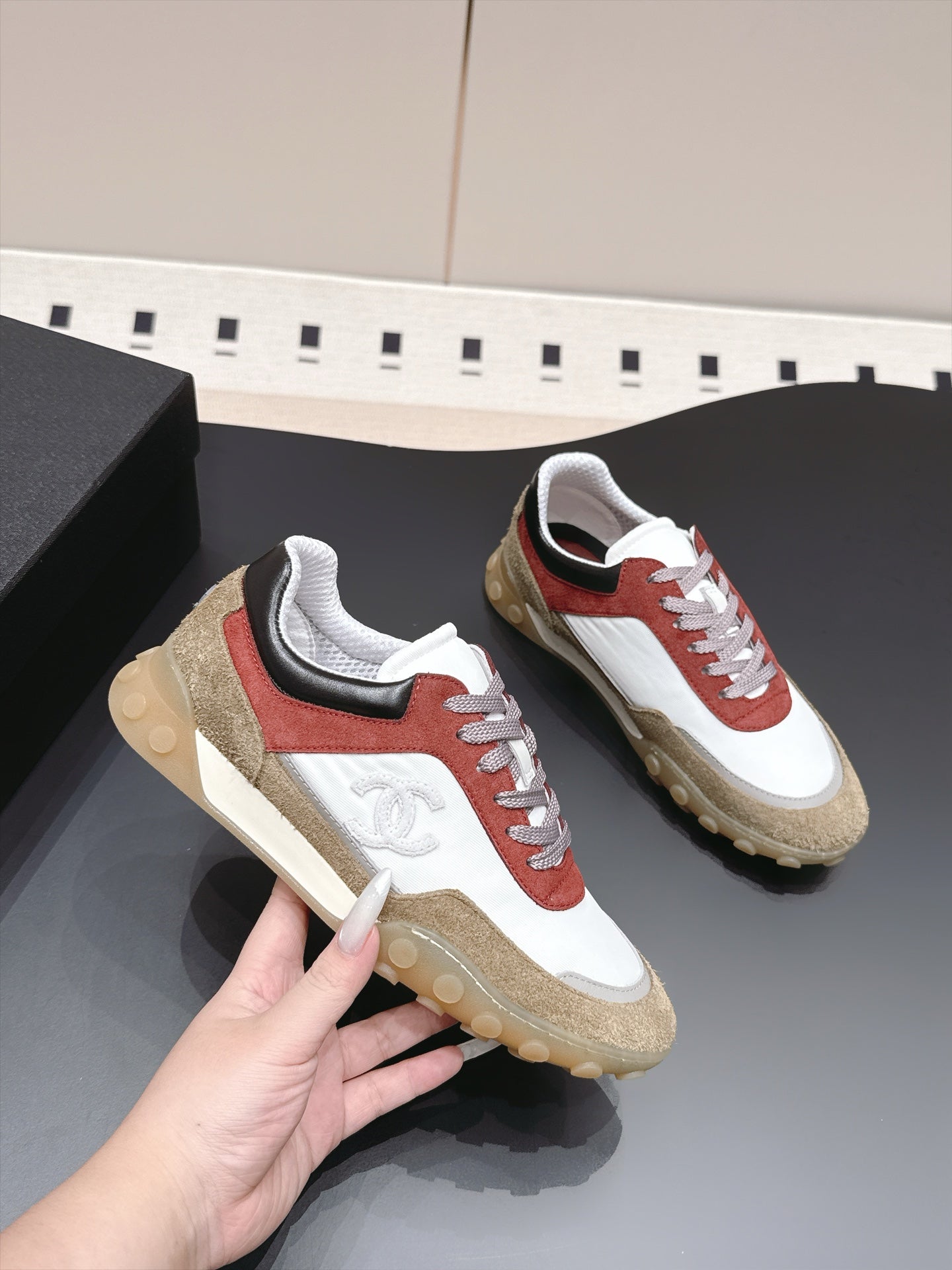 Chanel 2026 Chunky Runner Sneakers Suede 986818