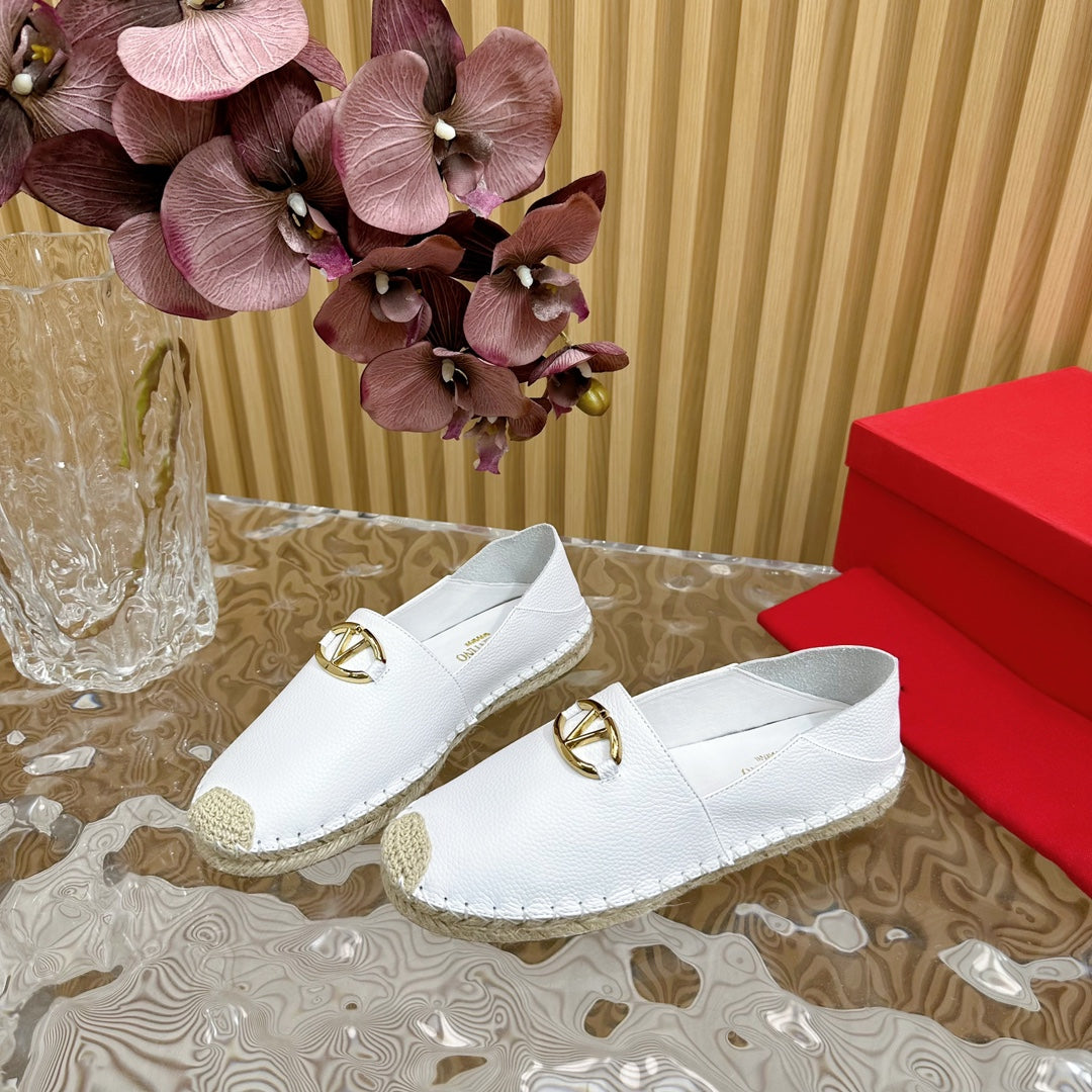 Vlogo Loafer White Leather