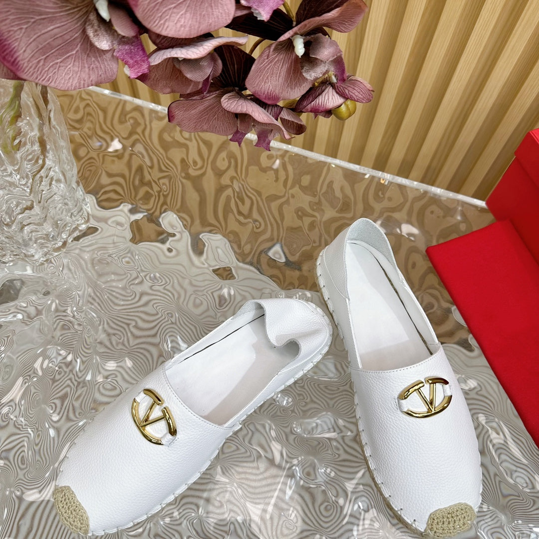 Vlogo Loafer White Leather