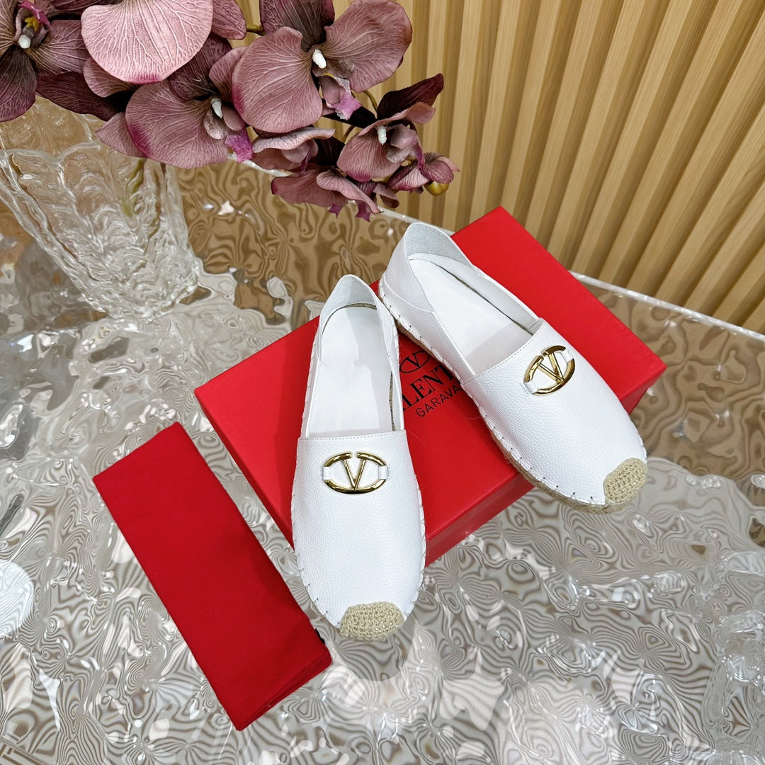 Vlogo Loafer White Leather