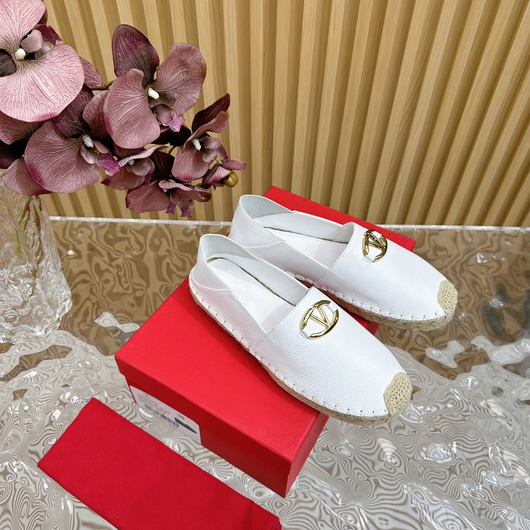 Vlogo Loafer White Leather