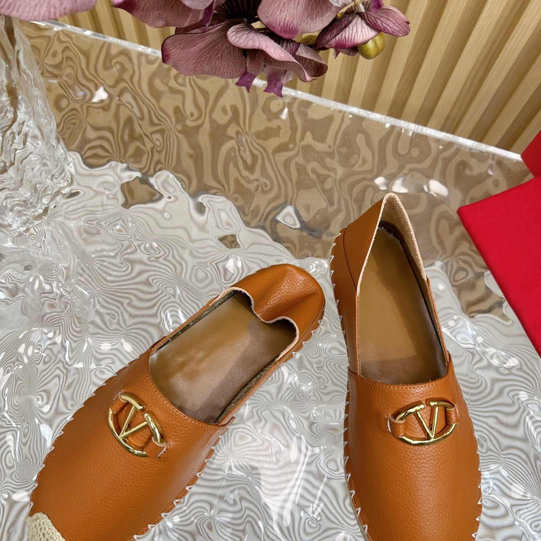 Vlogo Loafer Brown Leather
