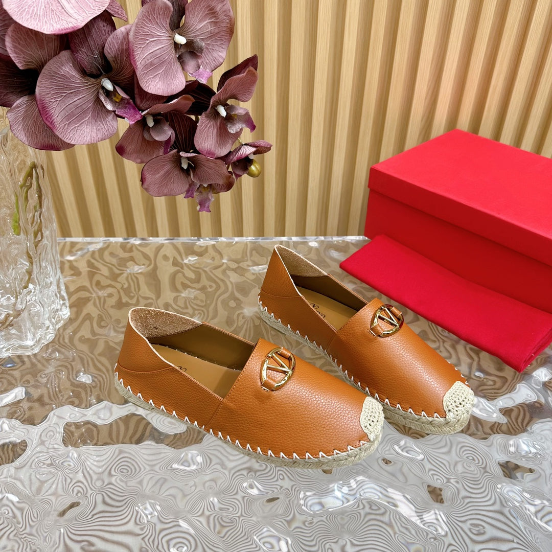 Vlogo Loafer Brown Leather