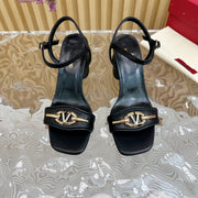 Slingback Sandal 70 The Bold Edition Vlogo Square Toe Black