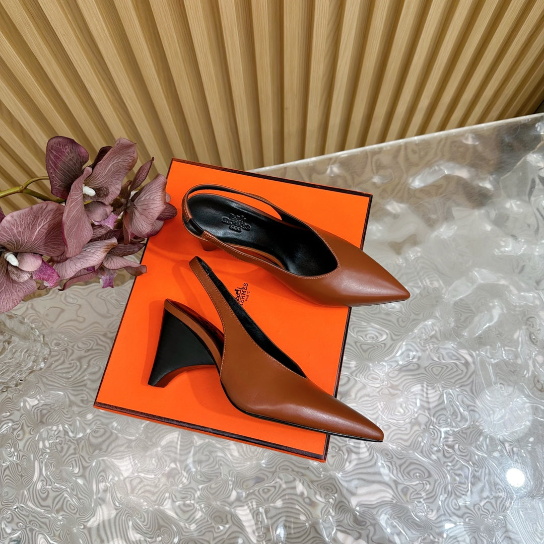 HM Intime 75 Pump Caramel Lambskin 957091
