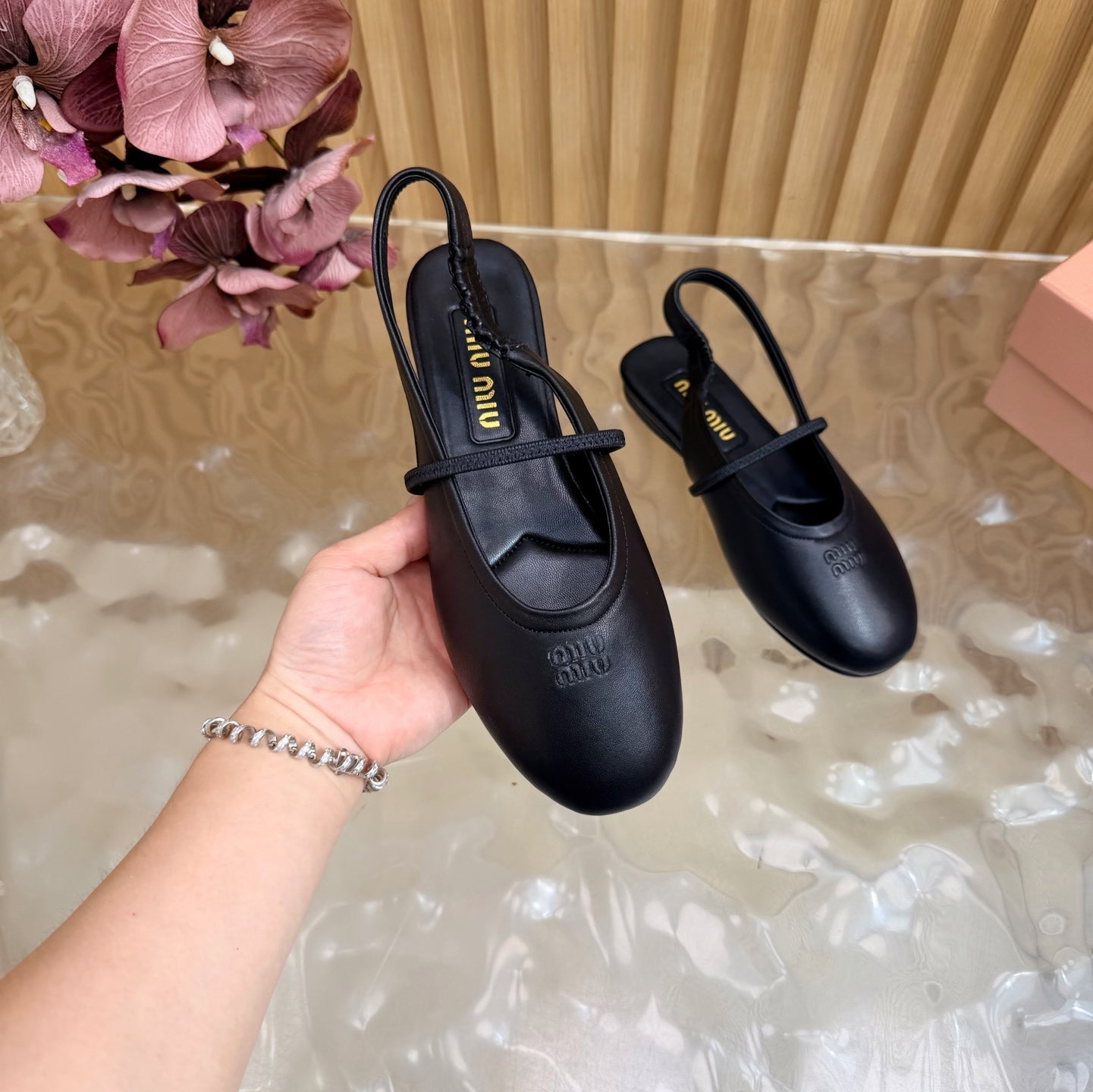 Miumiu 2026 Slingback Sheepskin 949626