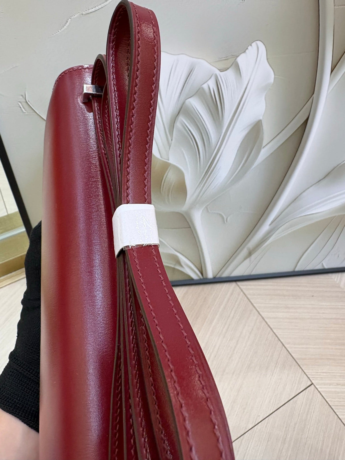 High-end Hermes 2026 Constance Elan 26cm Bag Box Leather