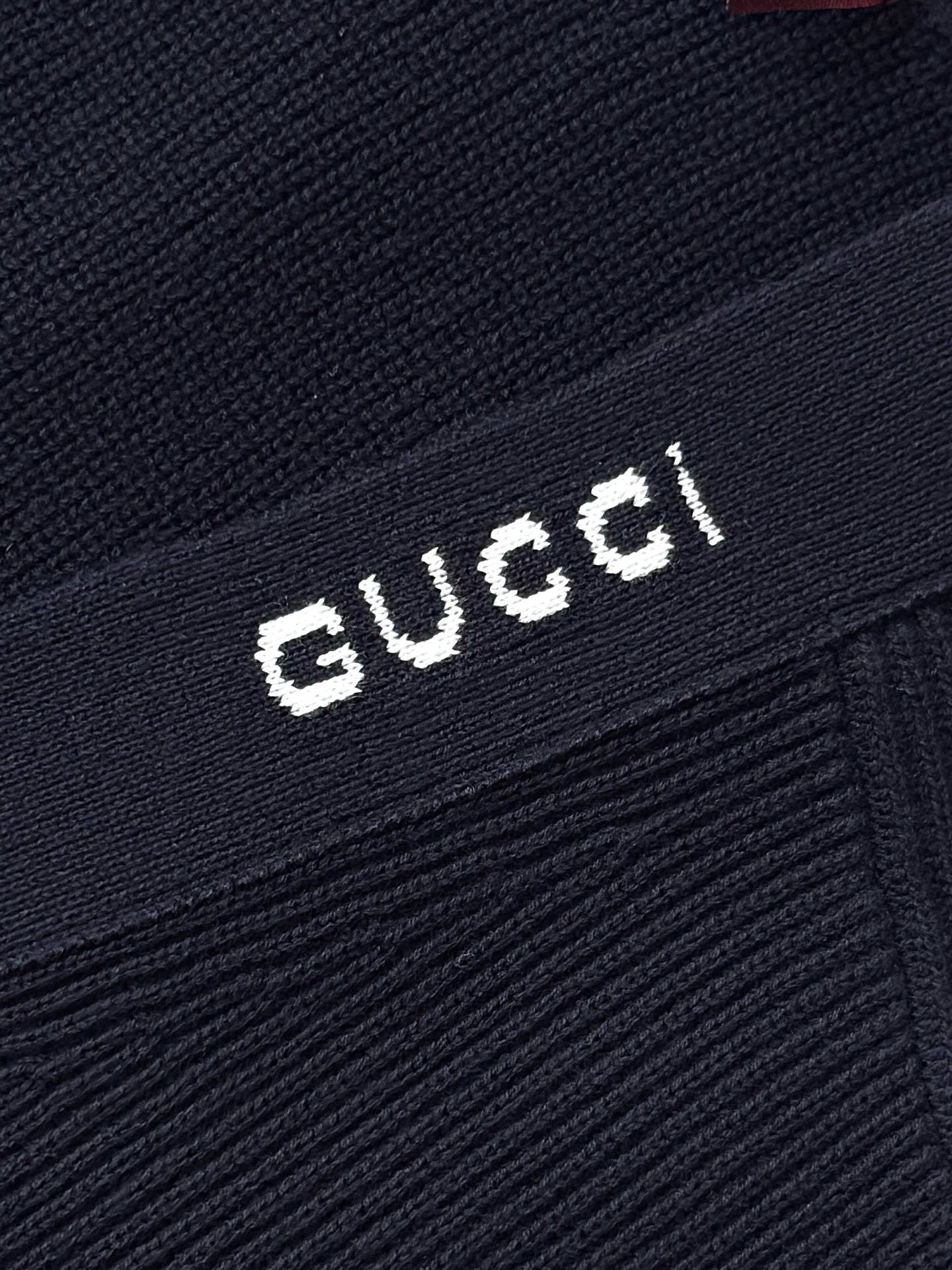 GG 25 Cardigan Black Cotton 0008