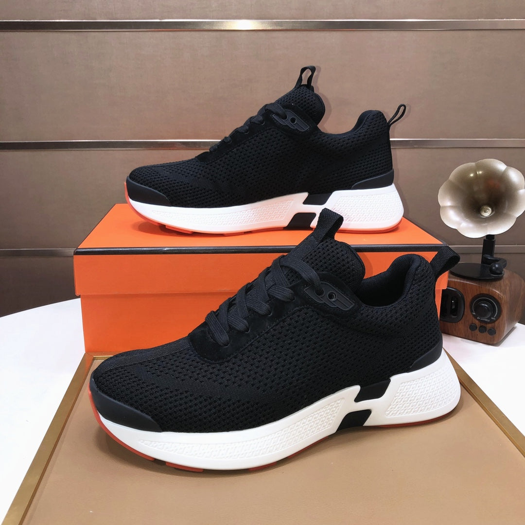 HM Men's Sneaker Black Flyknit 548110