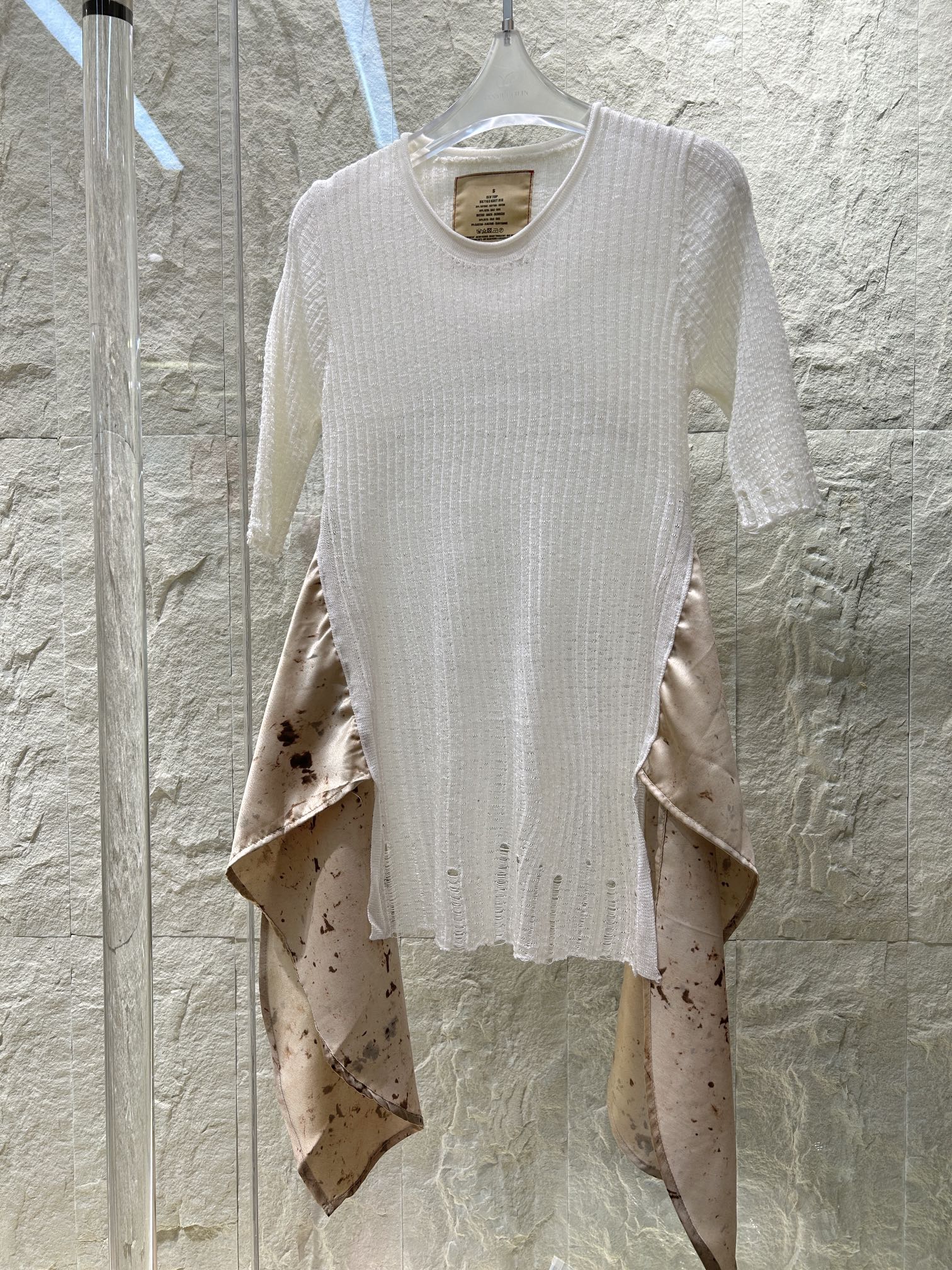 Uma Wang 25C Slv Top 229311